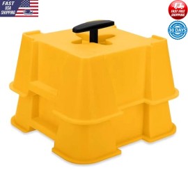 Unbranded RV Big Block Stabilizing Jacks Supports 8000lbs Easy Use Nesting Design 2-Pack