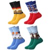 Hola Olivia Funny socks women's cotton colourful trainer socks for