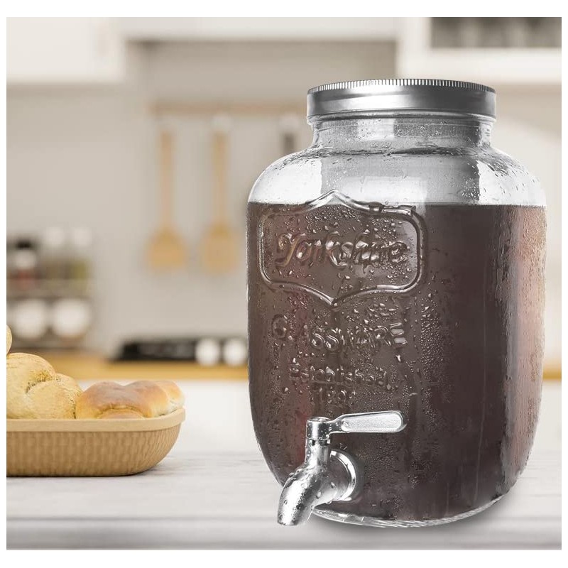 Palais Essentials 1 Gallon Cold Brew Coffee Maker with Thick
