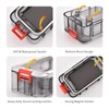 ECOFT Small Tackle Box 8pcs Removable Freely Assemble Fishing Tackle