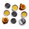 Ibili 6 Moldes Flan Individual + 6 Tapas Acero Inox