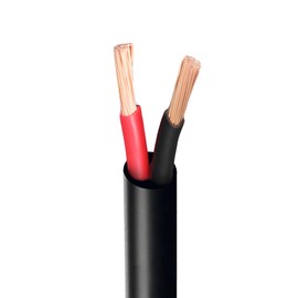 AOHEWEI 2×1.0mm² Round 2 Core Double Wire 2 Conductor Copper Electric Cable 5V 12V 24V 60V Thin Wall Red/Black Car Boat Cable 5/10/20/50 Meters