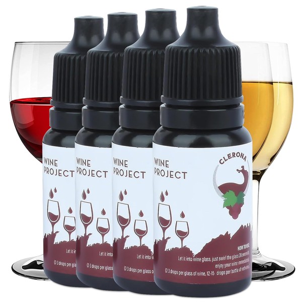 Wine Sulfite Remover Drops, Clerona Wine Filter Drops, Wine Filters