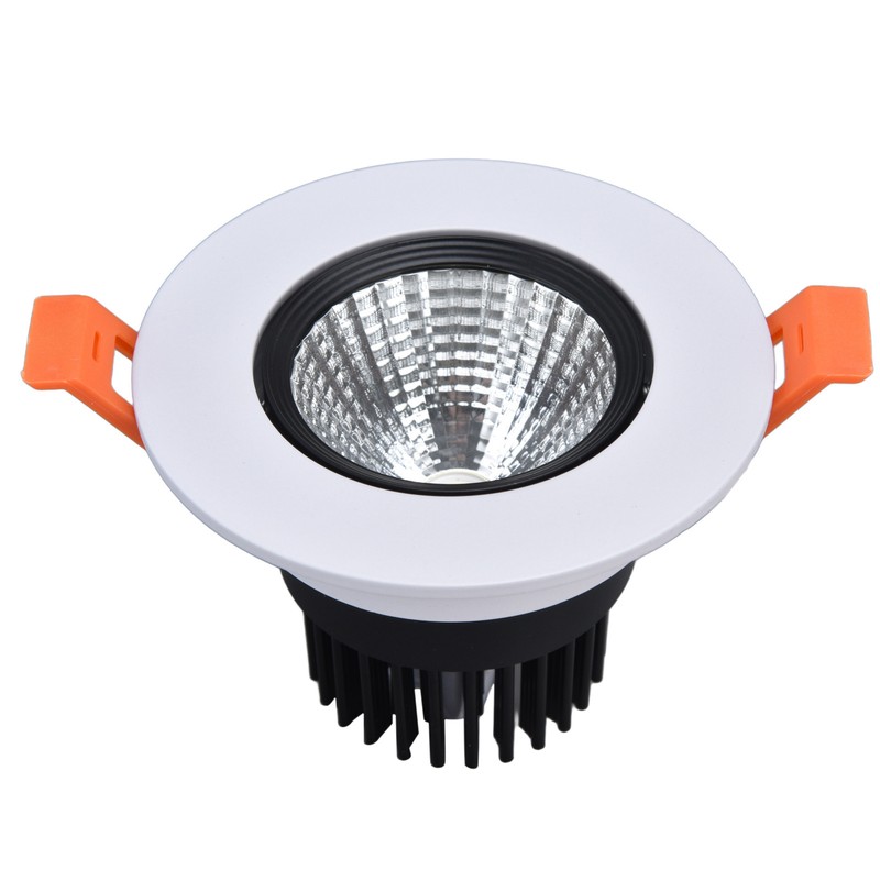 LED Downlight 7W 630lm Adjustable Dimmable Recessed COB Ceiling Light
