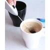 Hand-held electric egg beater milk coffee mix bar stainless steel