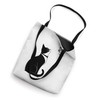 Tuxedo Cat Mouse T-Shirt Funny Cat Lover Gift Whimsical Tote