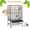 CooShou Bird Nest Box Parakeet Breeding Nest Box Bird Nest