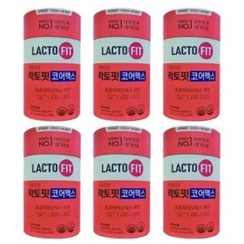 Chong Kun Dang Health Live Lactic Acid Bacteria Lacto Fit Core Max 2g / 종근당건강 생유산균 락토핏 코어맥스 2g x 60포 x 6통 VKS
