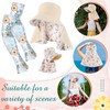 Bunnycool 2 Pcs Sun Hat Gardening Farmer Arm Sleeves Women