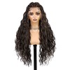 quickwig Braided Curly Wig for Black Women 13x6 Handmade Cornrow