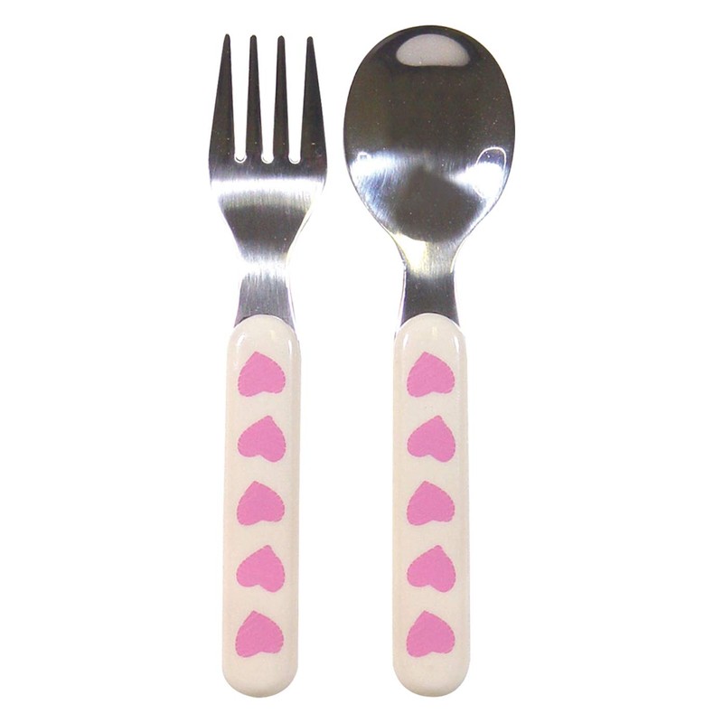 Bunnykins TTAT/B08C Spoon and Fork, Sweethearts Design