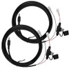 2 Pcs 4.0x1.7mm Chew-Resistant Trail Camera Power Cables Include 2Amp