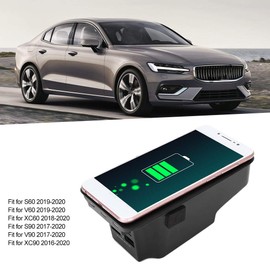 Wireless Charger，15W Wireless Charger Charging Plate Induction Fit for S60/V60/XC60/S90/V90/XC90