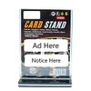 Polmart 3 Piece Tabletop Countertop Card Display Stand, Medium