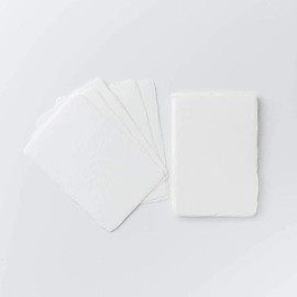 Awagami Factory Inkjet Print Paper Washi (0432519 IJ-6129 Shiramine, Postcard Size/20 Sheets)