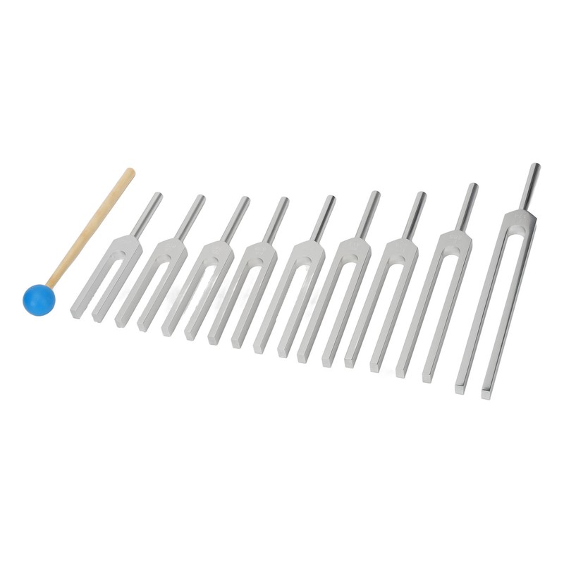 Tuning Fork Sound Therapy Portable Improving Cognition Musical Tones Tuner