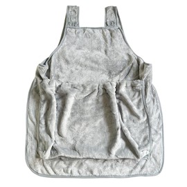 Pet Soft Carrier Apron Adjustable Cat Sleeping Bag Hands Free Pet Sling Carrier Cat Carrier Bonding Pouch for Small Dogs and Cats (Gray-b)