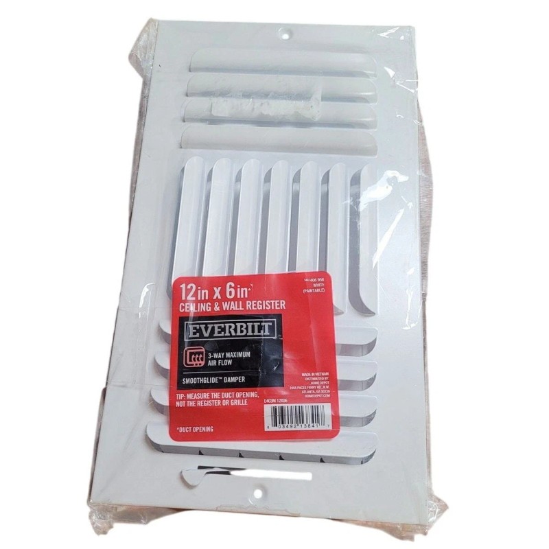 Everbilt 12 in. X 6 in. 3-Way Fixed Curved Blade