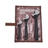Paramount 3 Piece Set Black Oxide Metric/SAE Adjustable Wrenches: 6",