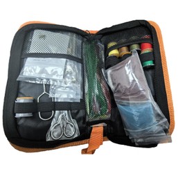 LiFschal Fly Tying Kit, Fly Tying Materials Tools Kit Bobbin Fly Hooks Scissors Fly Beads Threader Needle Whip Finisher Fly Fishing Flies Beginners Making Kit