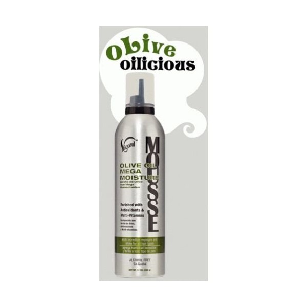 Vigorol Olive Oil Hair Care Mousse, 12 Fluid Ounce - 6 per case.