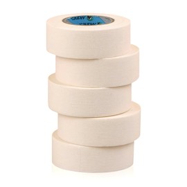Marie's Pocket Size Masking Tape 5 Rolls, White Painters Tape 1 inch Wide for General Purpose, Arts & Crafts, Home, Office, and School Use 1 Inch x 22 Yards x 5 Rolls