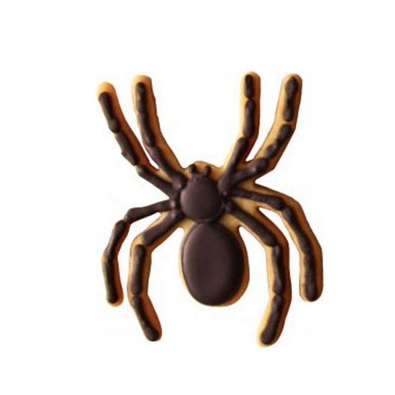 Birkmann 1010714310 Cookie Cutter Spider 9 cm – Grey Plastic