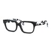 Zeelool Classic Rectangle Eyeglasses Frame with Non-prescription Clear Lens for