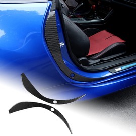 AIRSPEED For Toyota GR86 ZN8 Subaru BRZ ZD8 2021 2022 2023 2024 Real Hard Carbon Fiber Accessory Parts Car Door Protect Seat Sticker Stylish Decal Subaru BRZ Toyota GR86 Dress Up Interior Parts Door