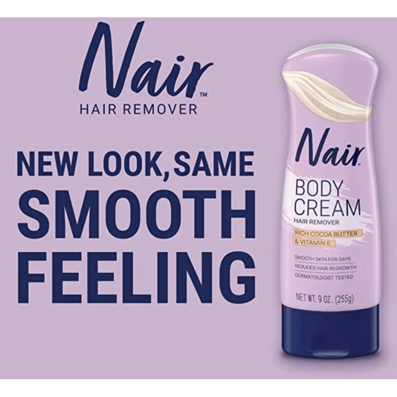 Nair Loción Removedora De Pelo Manteca De Cacao Y Vitamina