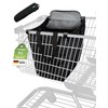 Cottara® Shopping Bag for Shopping Trolley with Cooling Compartment, Foldable