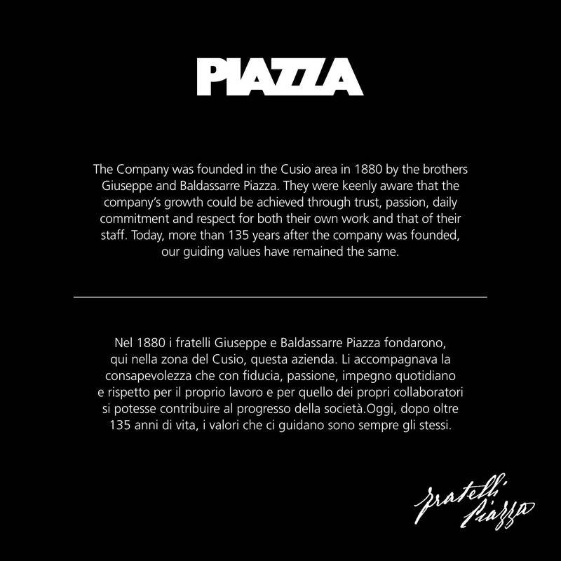 PIAZZA PA 014523 Spring Stainless Steel Silver/Black