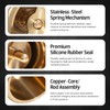 1-1/4 Inch Brass Check Valve, One-Way Non Return In Line