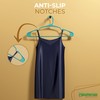 NEATERIZE Clothes Hangers 16 Pack Aqua - Plastic Hangers -