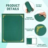 gisgfim 15Pcs Certificate Holders Diploma Covers Single Sided Gold Foil