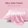 Fittia Satin Pillowcase 2 Pack, Silk Satin Pillow Cases for