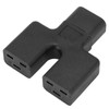 IEC320 C14 to Dual C19 Power Adapter Copper Conductor PVC