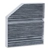 RIDEX Cabin Air Filter Activated Carbon, suspended filter (HEPA) 424I0423