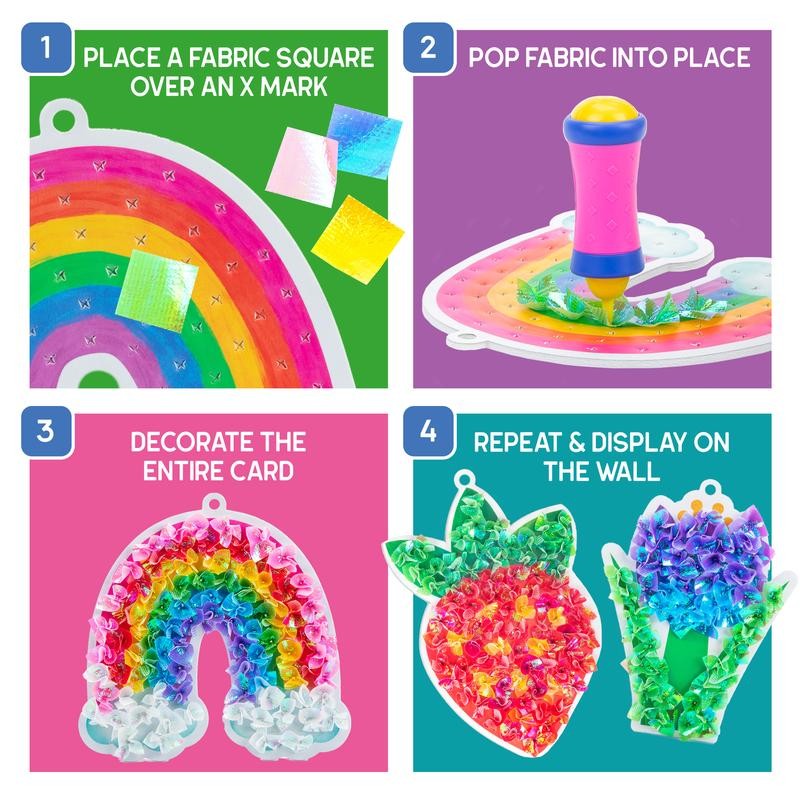 Educational Insights Creative Craft Kit – Tufting, Pom Poms &