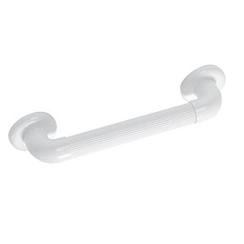 idroblok 0860030 MANIGLIONI Handrail Rigato, 30 cm, White