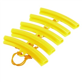 TKSE Rim Edge Tire Guard,Car Tire Rim Protector,5Pcs Motorcycle Wheel Rim Saver Tire Changer Tools and 15cm Tire Changer Guard Fixing Tyre Rim Cover for Car Wheel(Yellow:15x2.5cm)