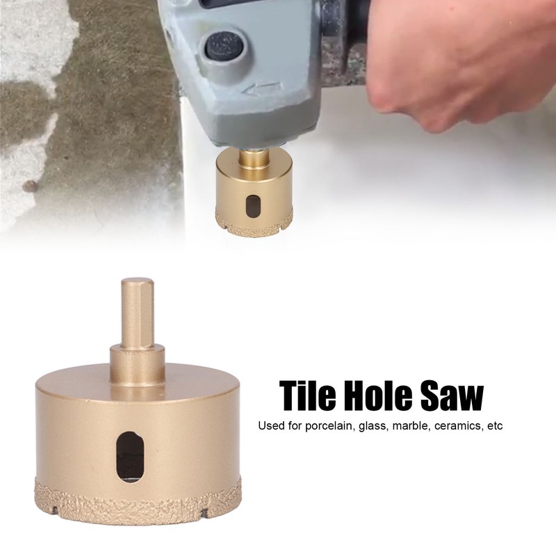 Diamond Hole Saw Carbon Steel Tile Holes Opener Drill Bit