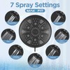 MakeFit Filtered Shower Head with Upgraded Activated Carbon Filter -