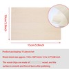 Peakloong 15 Pack Unfinished Wood Sheets,Wood Thin Wood Board for