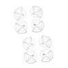 SAFIGLE 8 Pieces Protective Circle Parts for Drone Parts and