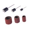 ULTECHNOVO 306pcs Sanding Drum Bands Nail Drill Kit Includes Sleeves
