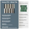 Vamos Tile Peel and Stick Backsplash Seamless Tile,Stick on Backsplash
