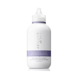 PHILIP KINGSLEY | Pure Blonde/Silver Purple Brightening Shampoo | Color Correcting Shampoo for Blonde, Silver, Grey, Platinum, Bleached, Brassy Hair | For Orange Brassiness and Yellow Tones | 8.4oz