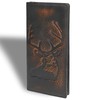 DK86 DK86 Deer Long Wallet For Men Full Grain Leather