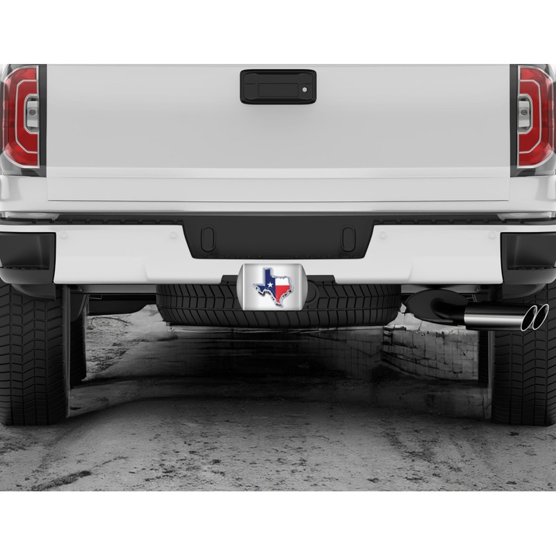 Elektroplate State of Texas Lone Star Flag All Metal Chrome